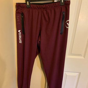 Virus Maroon Training / Lifting Pants - Size Large *NEVER WORN*